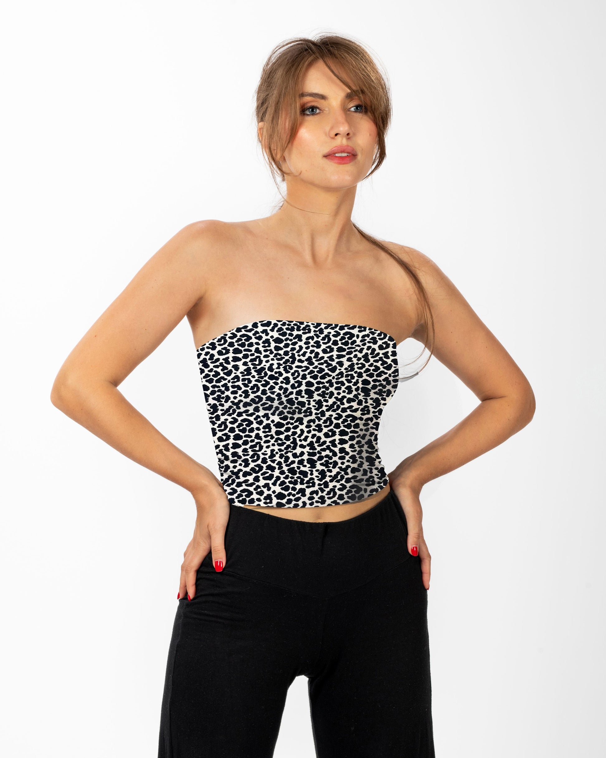 Black and White Leopard
